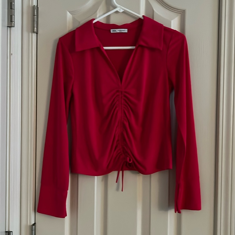 Rouched top